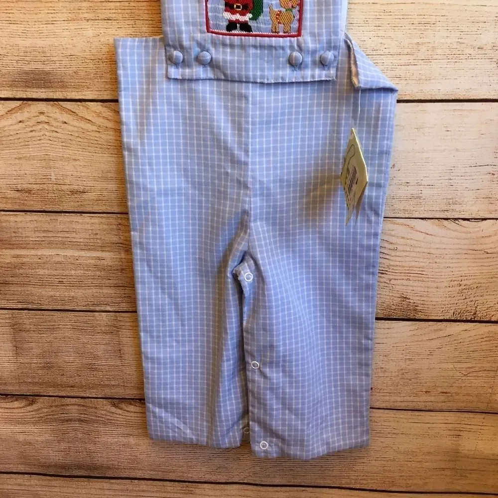 NEW WITH TAGS ZUCCINI ROMPER WITH INTERCHANGEABLE SANTA &‎ JEEP FRONTS